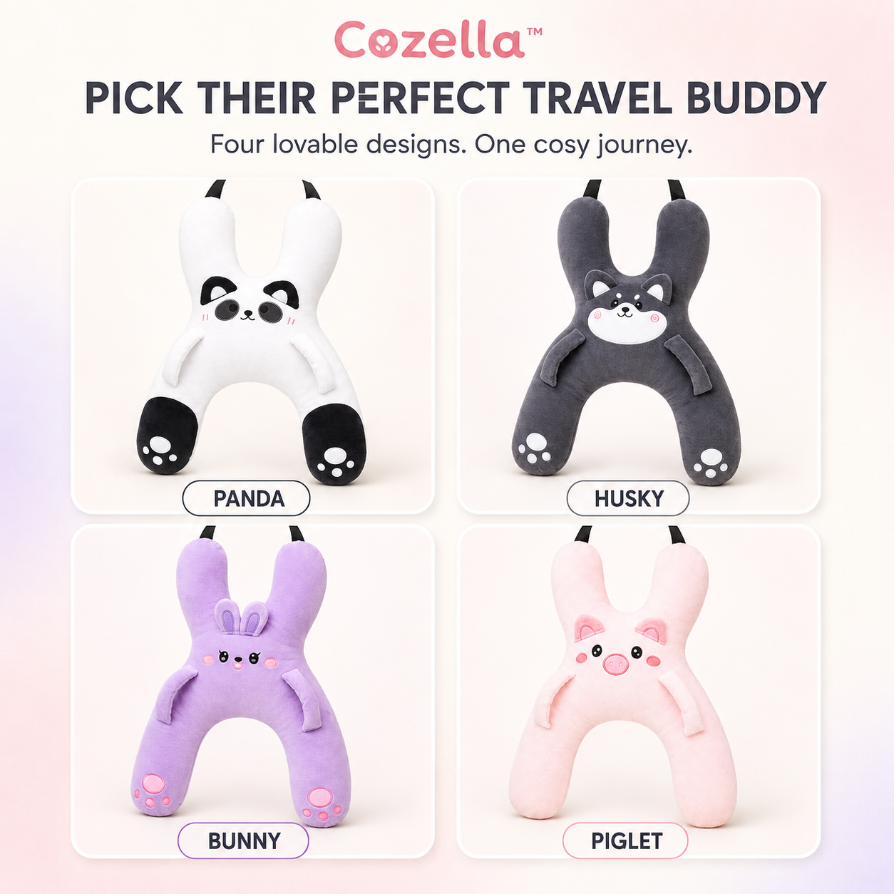 Cozella™ Travel Support Pillow