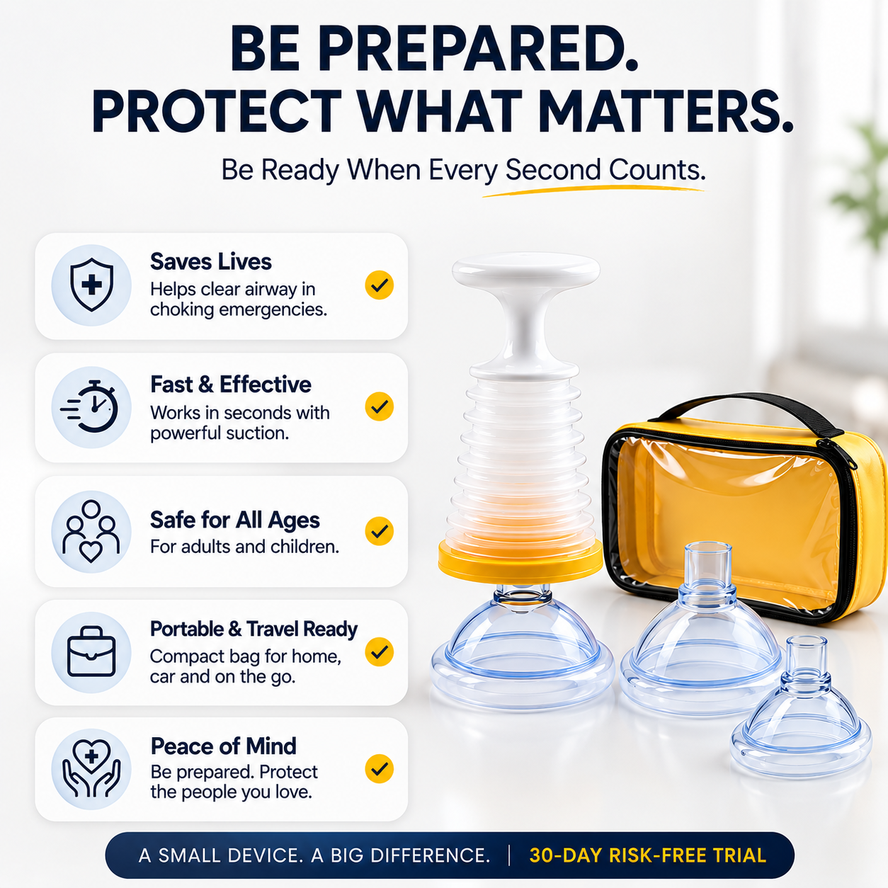 Resqora™ Choking Emergency Device