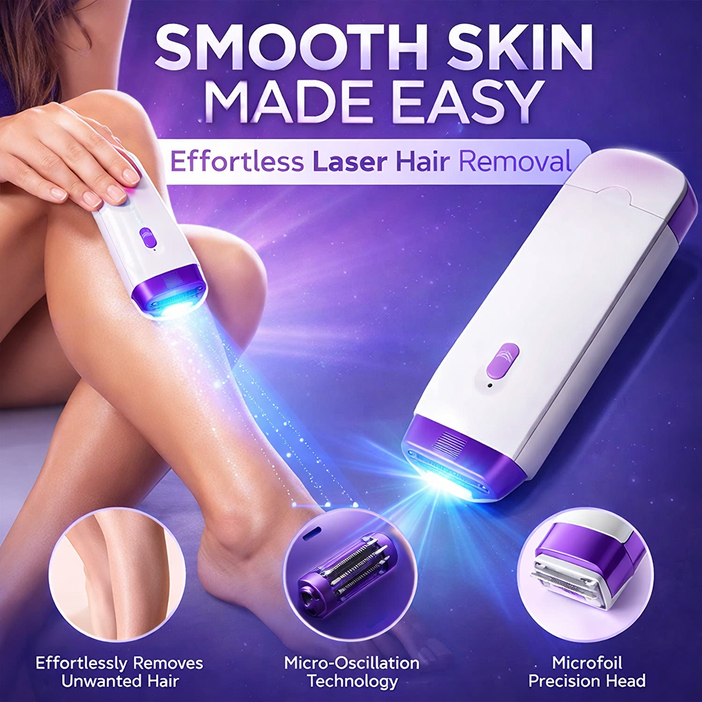 Karylona™ Body Blue-Light Epilator Induction Ladies | Shaver Hair Remover