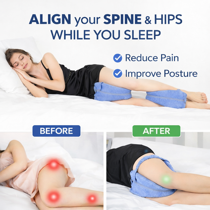 Karylona™ Alignment Pillow | Memory Cotton Leg Pillow
