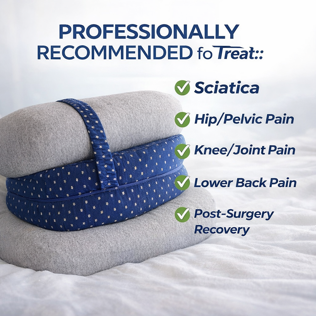 Karylona™ Alignment Pillow | Memory Cotton Leg Pillow