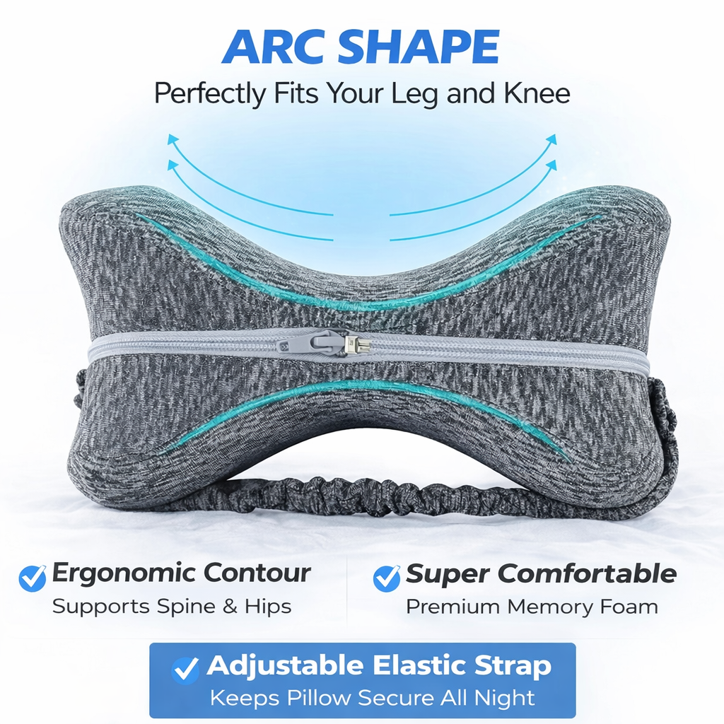 Karylona™ Alignment Pillow | Memory Cotton Leg Pillow