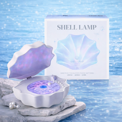 Karylona™ Premium Shell Speaker | Bluetooth Speaker with Light