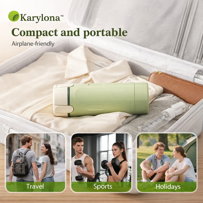 Karylona™ 4-in-1 Emulsion Dispenser Bottle | Travel Bottle, Minimalist with Labels