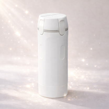 Karylona™ 4-in-1 Emulsion Dispenser Bottle | Travel Bottle, Minimalist with Labels