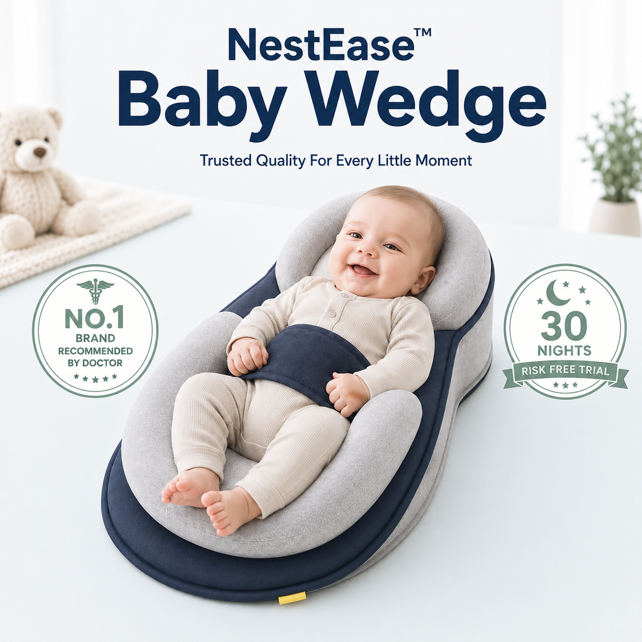 NestEase™ Baby Wedge