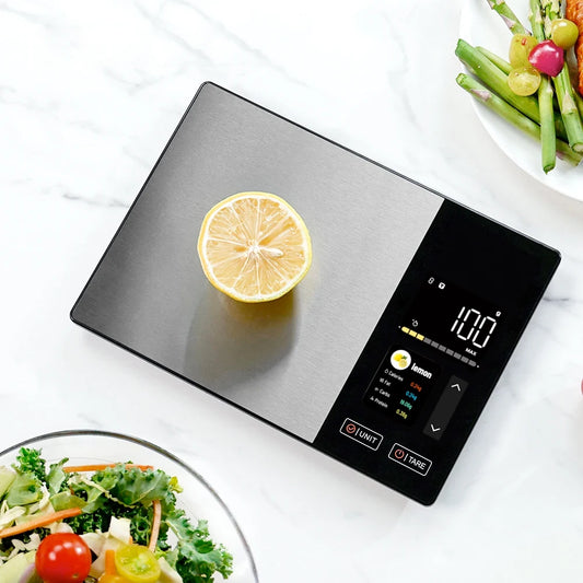 Karylona™ AI Smart Food Scale with App – Calorie & Macro Tracking, 1 g Precision