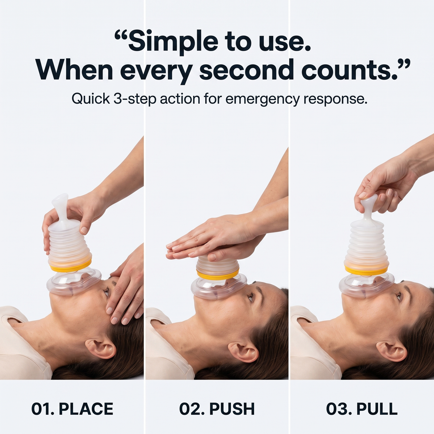Resqora™ Choking Emergency Device
