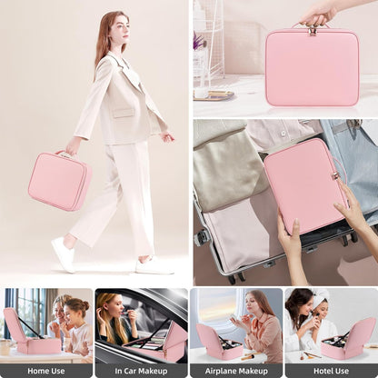 Karylona™ Premium Makeup Bag with Mirror