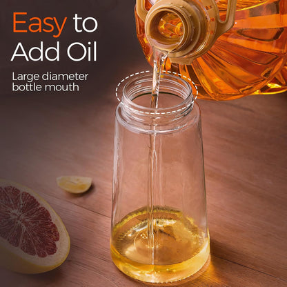 Karylona™ Olive Oil Dispenser | Sprayer for Cooking 2 in 1- Spray and Pour